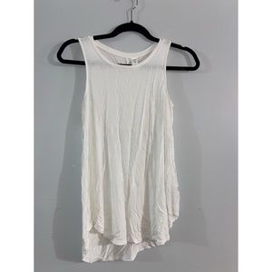 White Oversized Tank